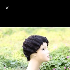 Finger wave  wig